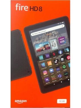 AMAZON FIRE TABLET 8" DISPLAY 32GB BLACK